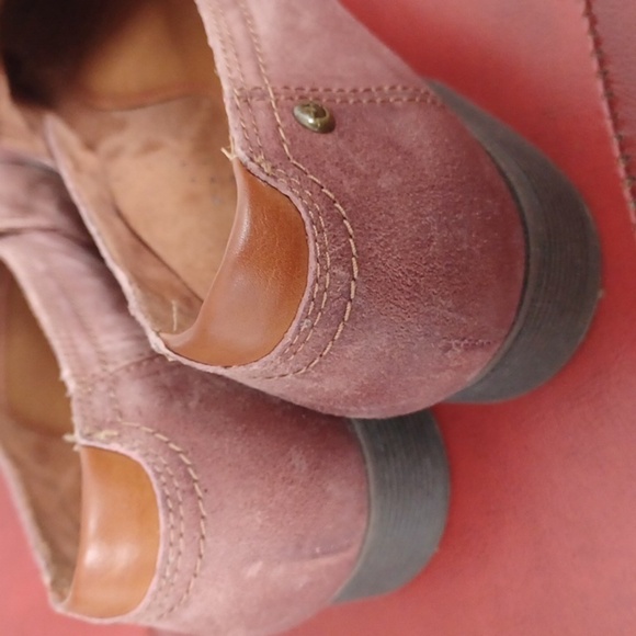 Cobb Hill Shoes Women's 7.5M Burgundy Loafers Slip On Leather - Picture 6 of 7